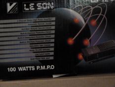 *Box Containing Six Lesson Model:LS12-02 100w Two Channel Stereo Amplifiers