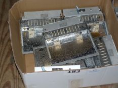*Box Containing Five Stainless Steel Uplighters