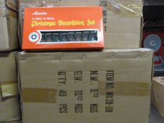 *Four Cartons Containing Forty Eight Sets of Maxim Christmas Indoor Fairy Lights