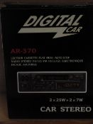 *Box Containing Eight AR370 Car Stereos