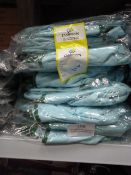 *Ten Blue With Green Piping Changing Bags