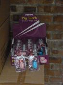 *Box Containing 144 Maxim LED Superbright Pig Torch Keyrings
