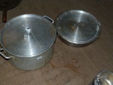 *Two Lidded Aluminium Sauce Pans