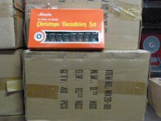 *Four Cartons Containing Forty Eight Sets of Maxim Christmas Indoor Fairy Lights