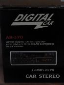 *Box Containing Eight AR370 Car Stereos