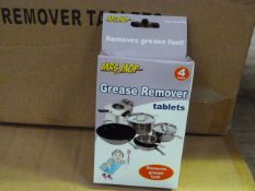 *Box Containing 144 Packs of Mrs Mop Grease Removing Tablets