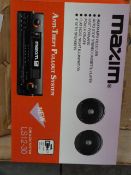 *Five Maxim AM/FM MPX Car Stereos Model:LS1230 Complete with Speakers