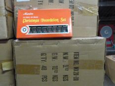 *Four Cartons Containing Forty Eight Sets of Maxim Christmas Indoor Fairy Lights