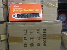 *Four Cartons Containing Forty Eight Sets of Maxim Christmas Indoor Fairy Lights