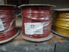 *100m of 6491X 1.5mm Red Cable