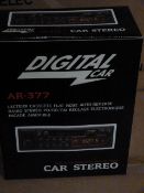 *Box Containing Eight AR-377 Digital Car Stereos