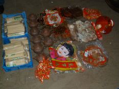 *Assorted Oriental Decorations, Teapots and Bamboo Skewers