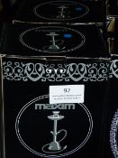 *Three Large Shisha Hookah Pipes