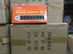 *Four Cartons Containing Forty Eight Sets of Maxim Christmas Indoor Fairy Lights