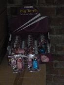 *Box Containing 144 Maxim LED Superbright Pig Torch Keyrings