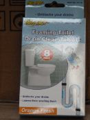 *Box Containing 144 Packs of Mrs Mop Foaming Drain Cleaner