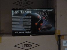 *Box Containing Six Lesson Model:LS12-02 100w Two Channel Stereo Amplifiers