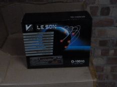 *Box Containing Eight Lesson Q-10010 Car Stereos