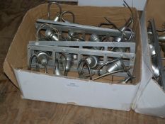 *Box Containing Five Four Head GU10 Spot Lamps in Silver Finish