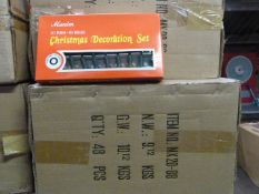 *Four Cartons Containing Forty Eight Sets of Maxim Christmas Indoor Fairy Lights