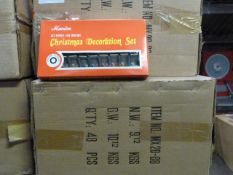 *Four Cartons Containing Forty Eight Sets of Maxim Christmas Indoor Fairy Lights