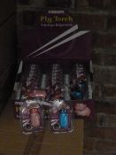 *Box Containing 144 Maxim LED Superbright Pig Torch Keyrings
