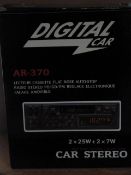 *Box Containing Eight AR370 Car Stereos