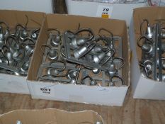 *Box Containing Five Four Head GU10 Spot Lamps in Silver Finish