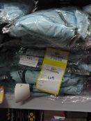 *Ten Blue With Green Piping Changing Bags