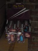 *Box Containing 144 Maxim LED Superbright Pig Torch Keyrings