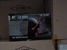 *Box Containing Six Lesson Model:LS12-02 100w Two Channel Stereo Amplifiers