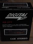 *Box Containing Eight AR-377 Digital Car Stereos