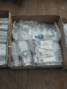 *Box Containing 100 Digital Wristwatches (Blue)