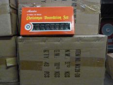 *Four Cartons Containing Forty Eight Sets of Maxim Christmas Indoor Fairy Lights