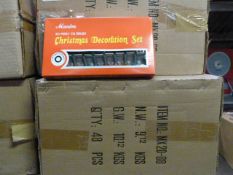 *Four Cartons Containing Forty Eight Sets of Maxim Christmas Indoor Fairy Lights