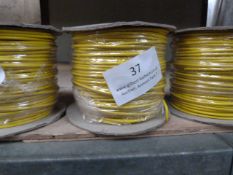 *100m of 6491X 1.5mm Yellow Cable