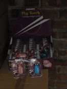 *Box Containing 144 Maxim LED Superbright Pig Torch Keyrings