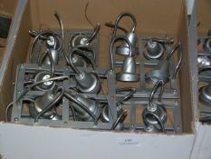 *Box Containing Five Four Head GU10 Spot Lamps in Silver Finish