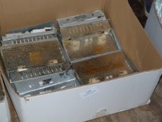 *Box Containing Five Stainless Steel Uplighters