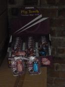 *Box Containing 144 Maxim LED Superbright Pig Torch Keyrings