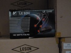*Box Containing Six Lesson Model:LS12-02 100w Two Channel Stereo Amplifiers
