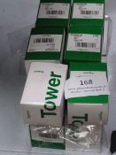 *Fourteen Boxes of 7-8mm Round Cable Clips (Black)