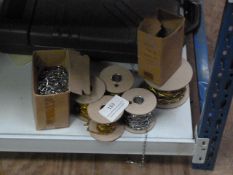 *Assorted Brass and Chrome Chain