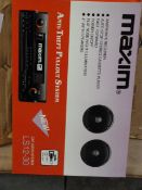 *Five Maxim AM/FM MPX Car Stereos Model:LS1230 Complete with Speakers