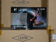 *Box Containing Six Lesson Model:LS12-02 100w Two Channel Stereo Amplifiers