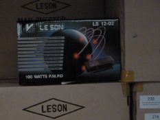 *Box Containing Six Lesson Model:LS12-02 100w Two Channel Stereo Amplifiers