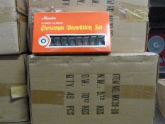 *Four Cartons Containing Forty Eight Sets of Maxim Christmas Indoor Fairy Lights