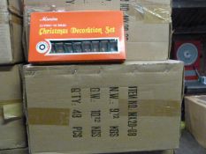 *Four Cartons Containing Forty Eight Sets of Maxim Christmas Indoor Fairy Lights