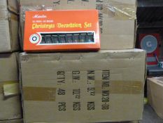 *Four Cartons Containing Forty Eight Sets of Maxim Christmas Indoor Fairy Lights