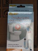 *Box Containing 144 Packs of Mrs Mop Foaming Drain Cleaner